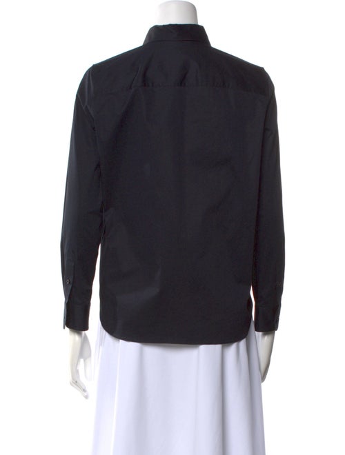 The Row Long Sleeve Button-Up Top