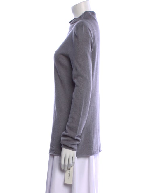 The Row Cashmere Mock Neck Sweater