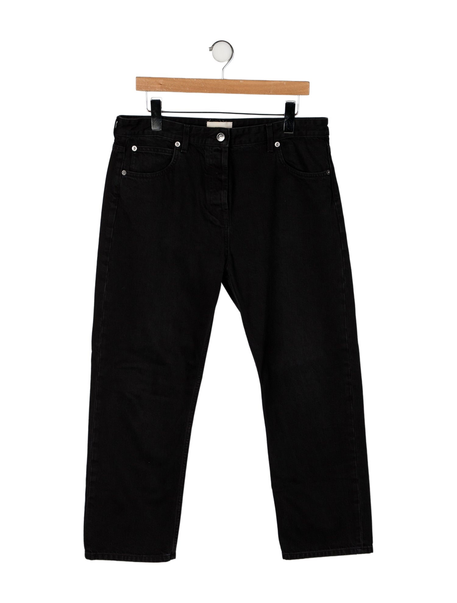The Row High-Rise Straight Leg Jeans