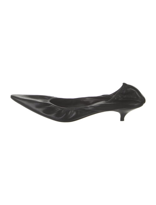 The Row Leather Ballet Flats