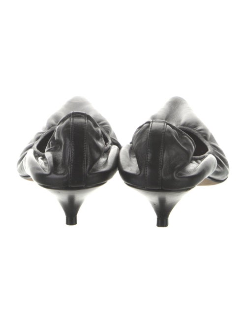 The Row Leather Ballet Flats