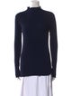 The Row Virgin Wool Mock Neck Sweater