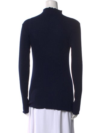 The Row Virgin Wool Mock Neck Sweater