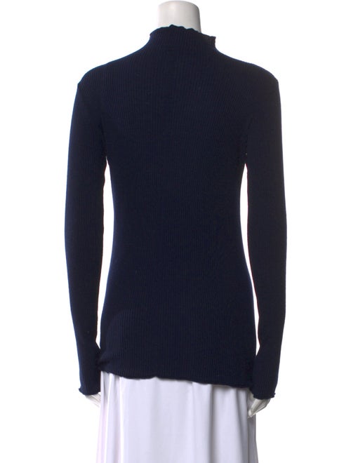 The Row Virgin Wool Mock Neck Sweater