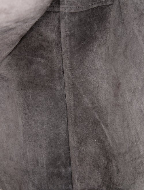 The Row Leather Park Tote w/ Pouch