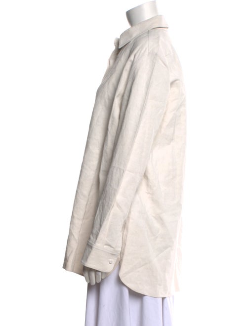 The Row Linen Long Sleeve Tunic