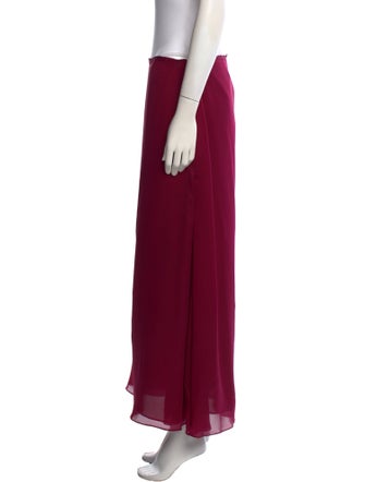 The Row Silk Midi Length Skirt