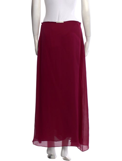 The Row Silk Midi Length Skirt