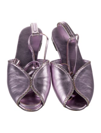 The Row Leather Tassel Accents Gladiator Sandals