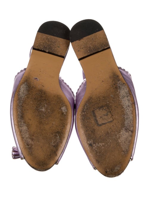 The Row Leather Tassel Accents Gladiator Sandals