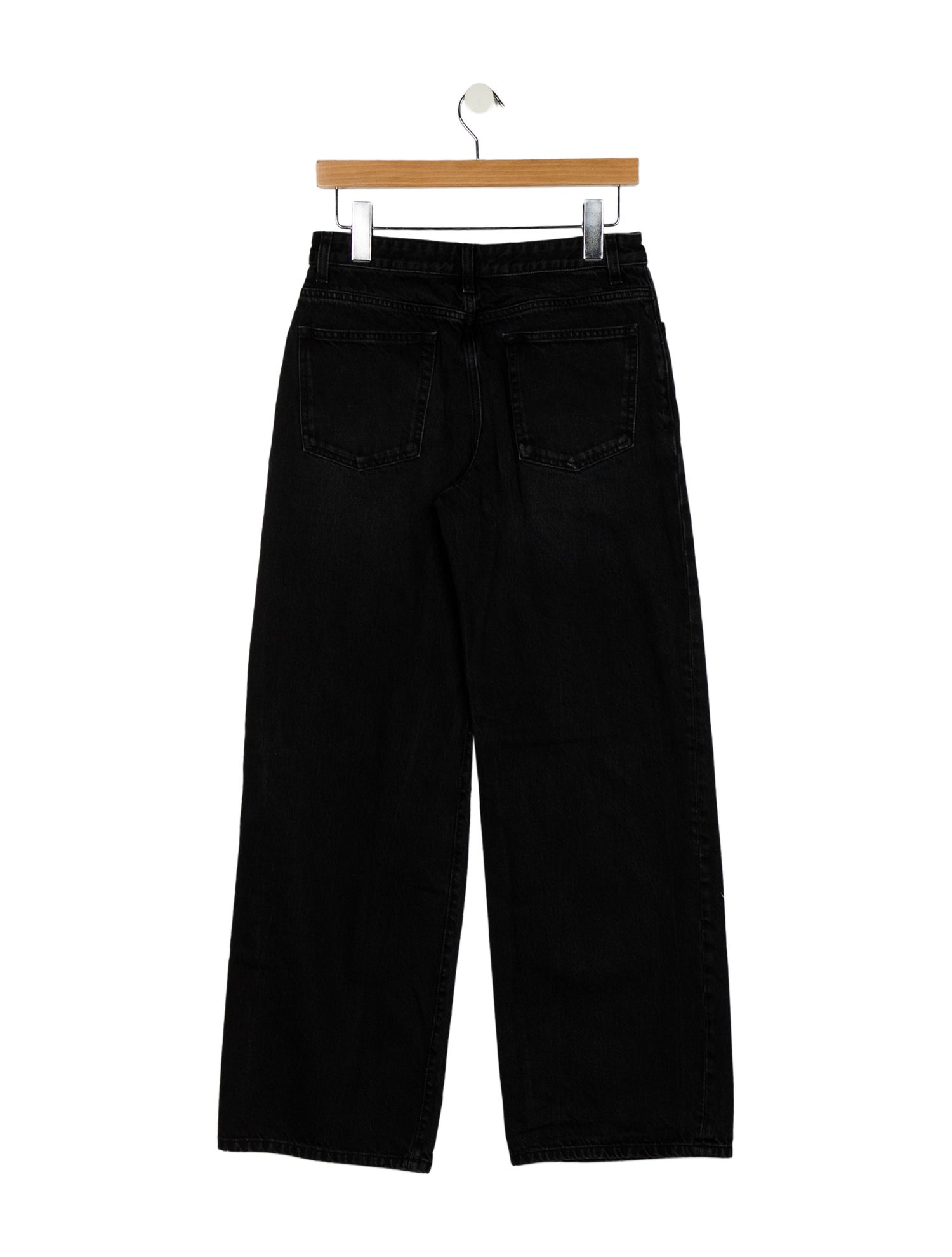 The Row Mid-Rise Wide Leg Jeans