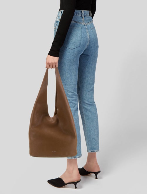 The Row Leather Bindle Three