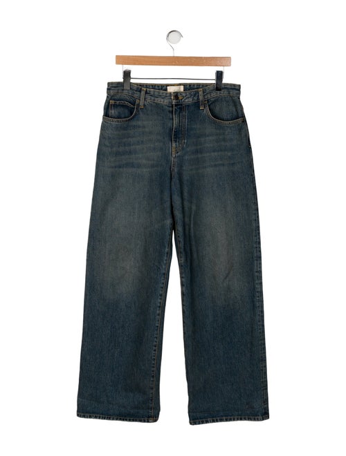 The Row High-Rise Wide Leg Jeans