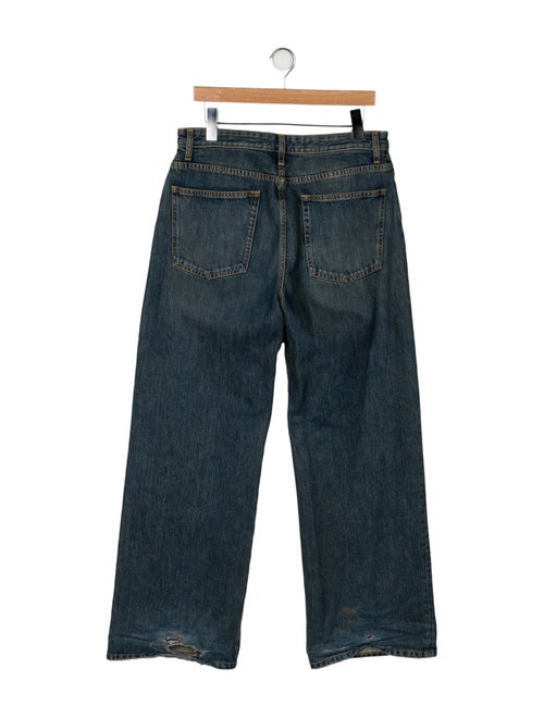 The Row High-Rise Wide Leg Jeans