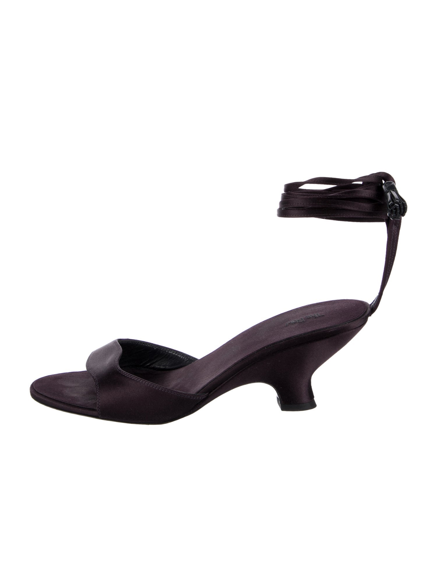 The Row Satin Tassel Accents Sandals