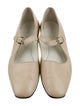 The Row Ava Goat Leather Mary Jane Flats
