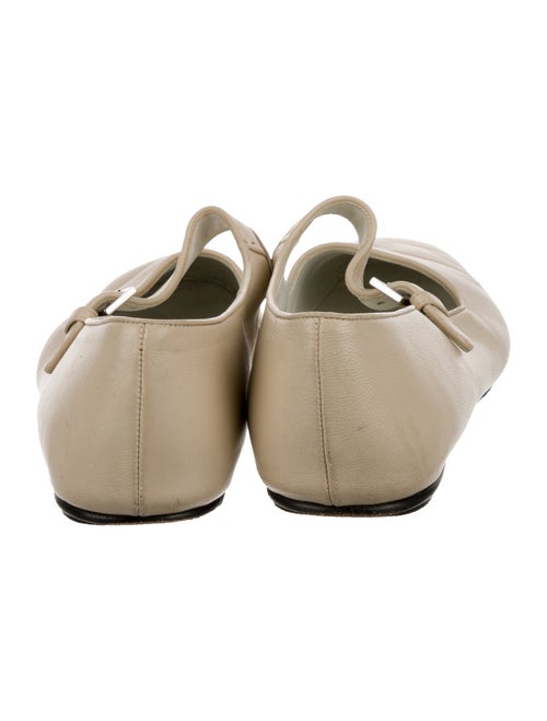The Row Ava Goat Leather Mary Jane Flats