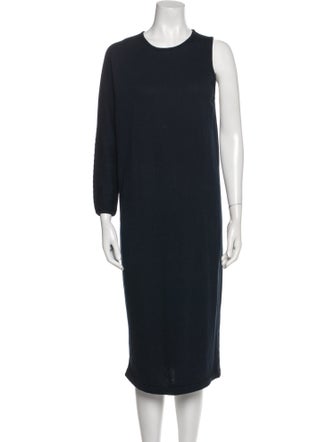 The Row Crew Neck Midi Length Dress