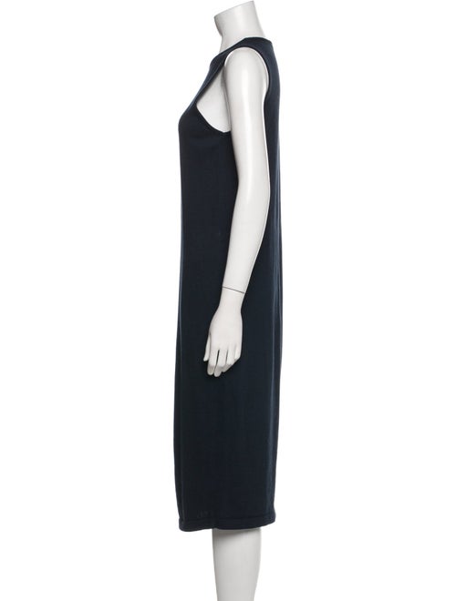 The Row Crew Neck Midi Length Dress