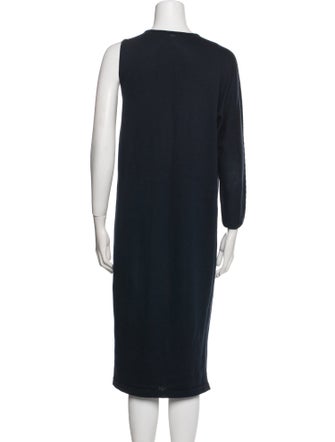 The Row Crew Neck Midi Length Dress