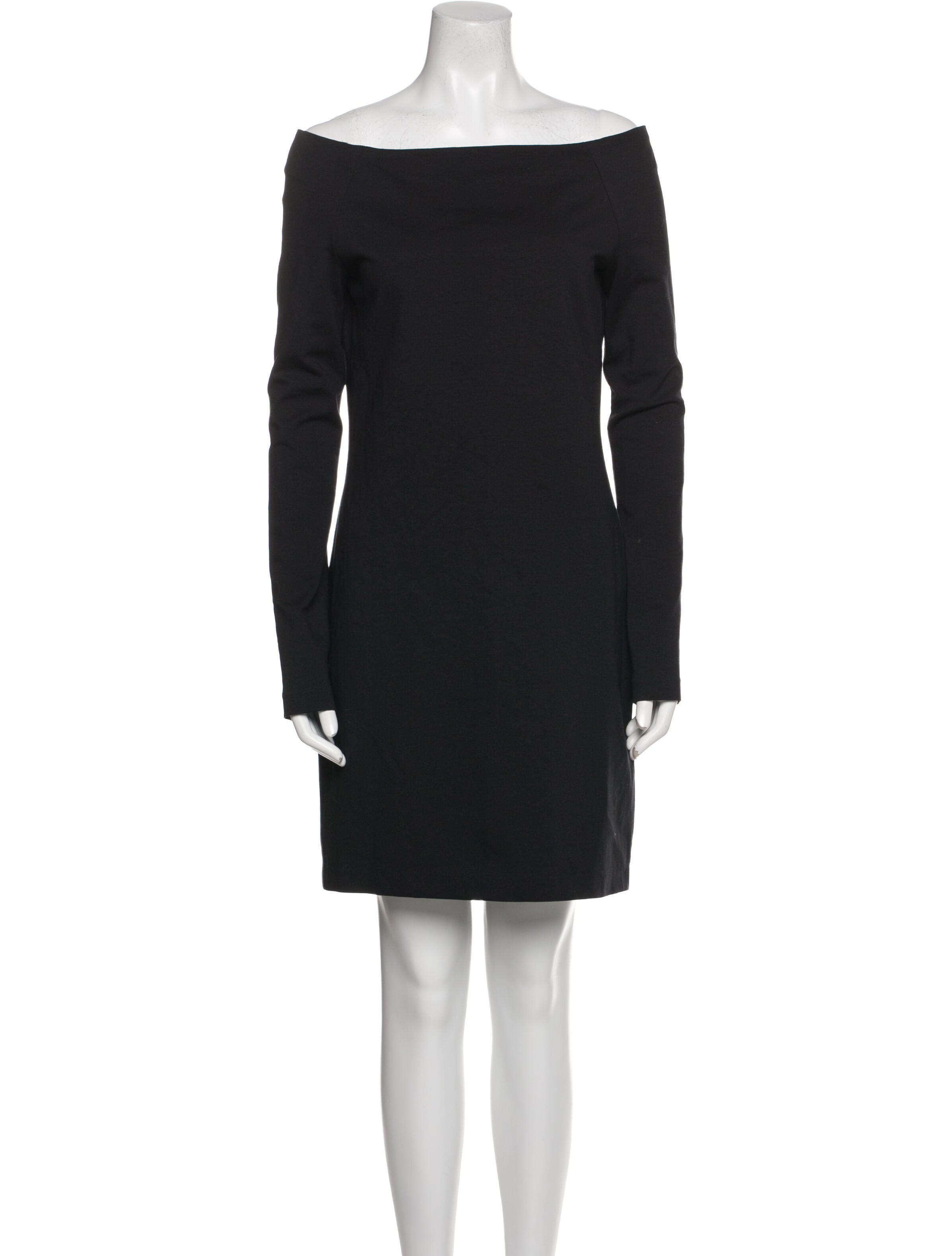 The Row Bateau Neckline Mini Dress