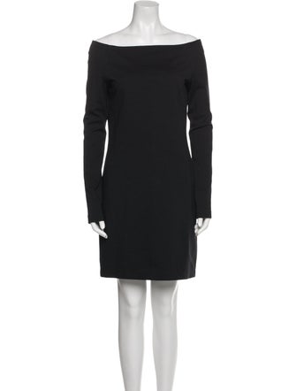 The Row Bateau Neckline Mini Dress