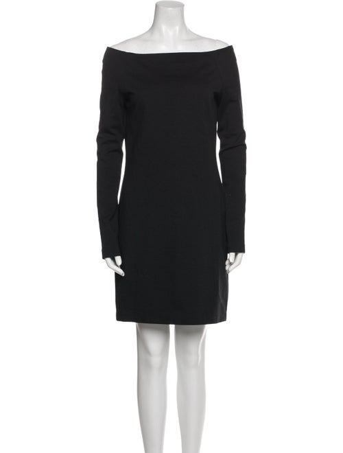 The Row Bateau Neckline Mini Dress