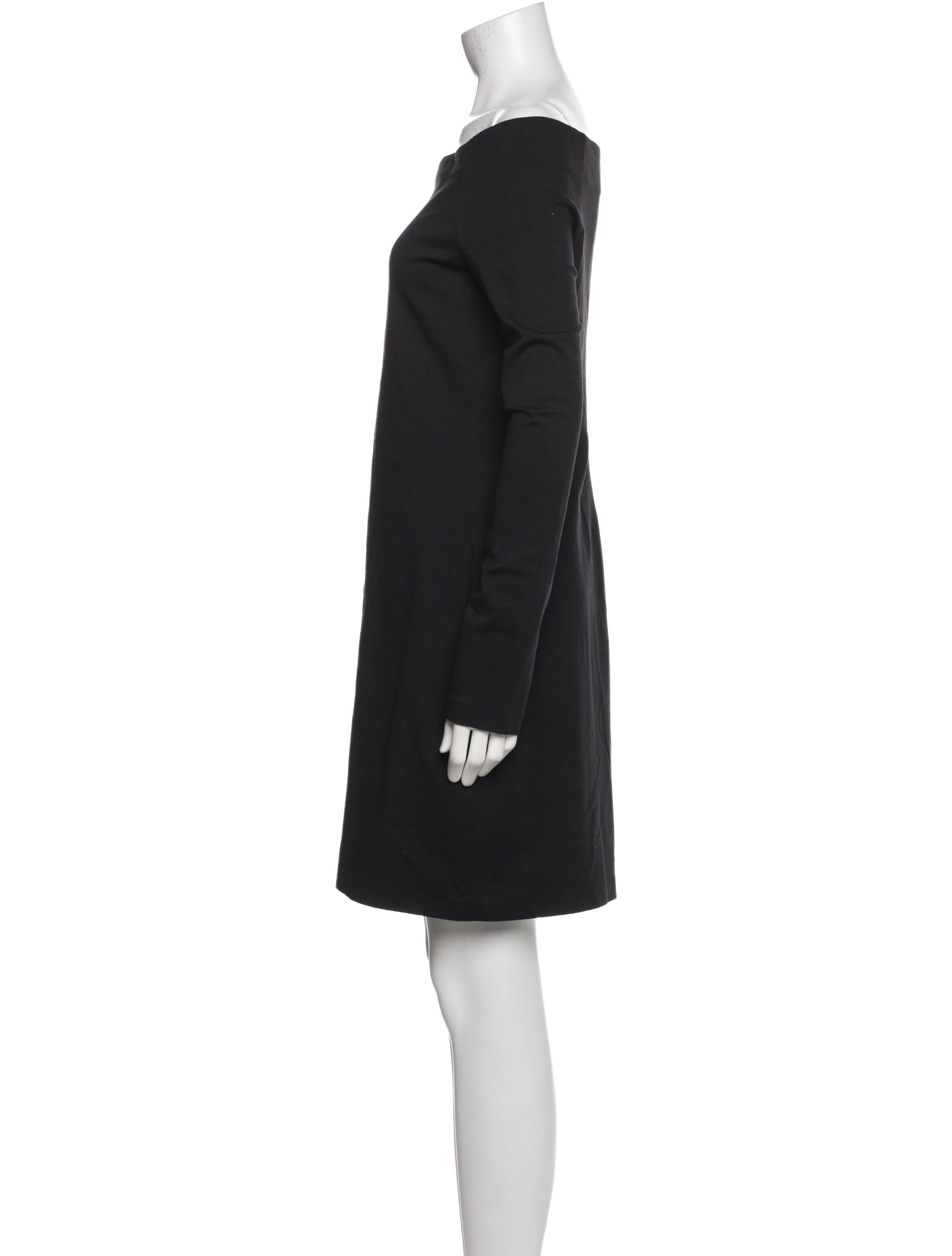 The Row Bateau Neckline Mini Dress