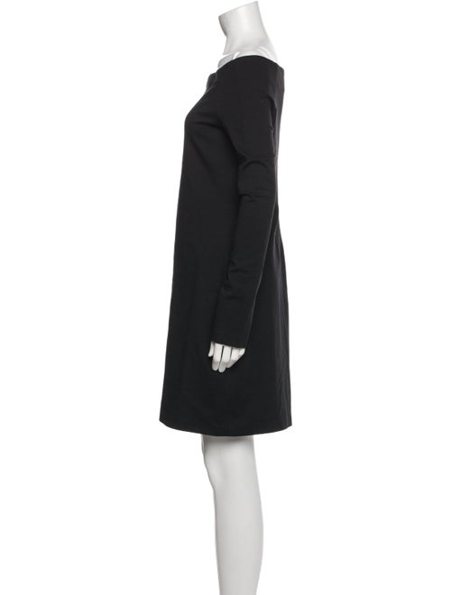 The Row Bateau Neckline Mini Dress