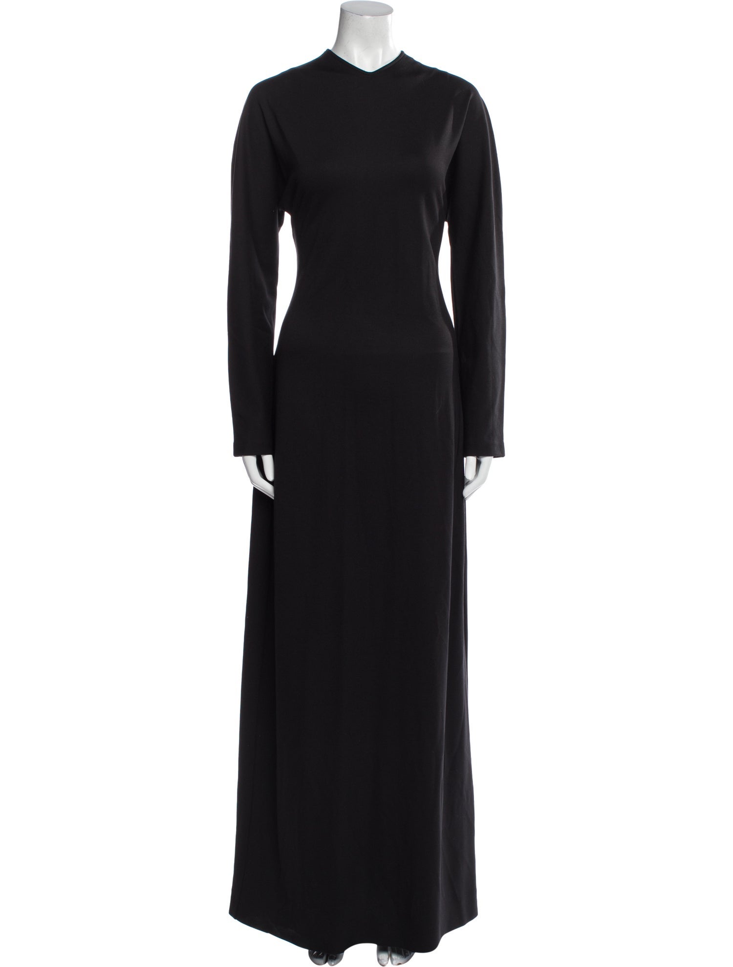 The Row Mock Neck Long Dress