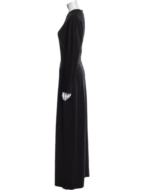 The Row Mock Neck Long Dress
