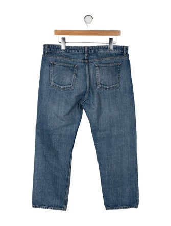 The Row High-Rise Straight Leg Jeans