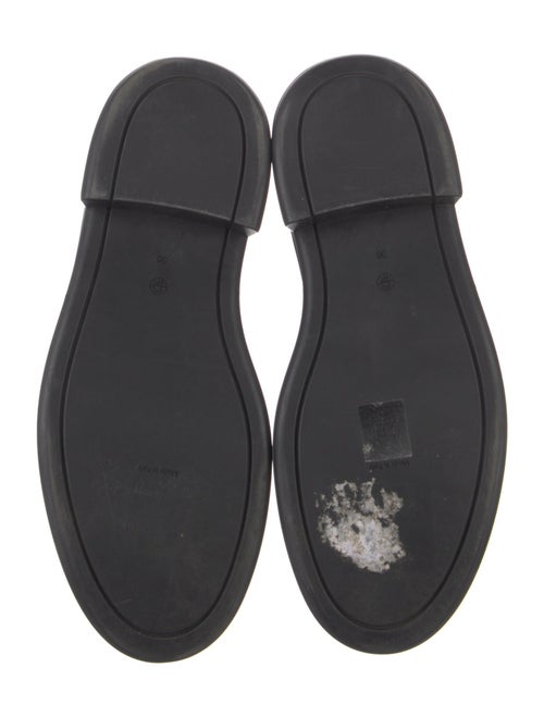 The Row Zipped 1 Leather Combat Boots