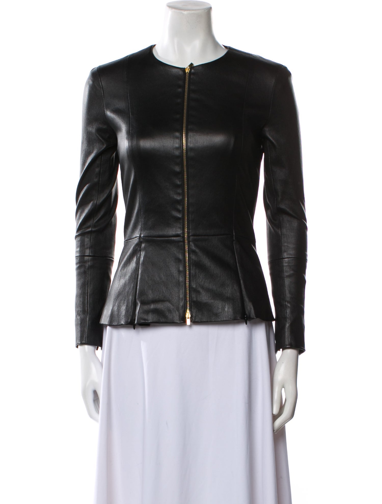 The Row Anasta Leather Biker Jacket