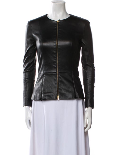 The Row Anasta Leather Biker Jacket