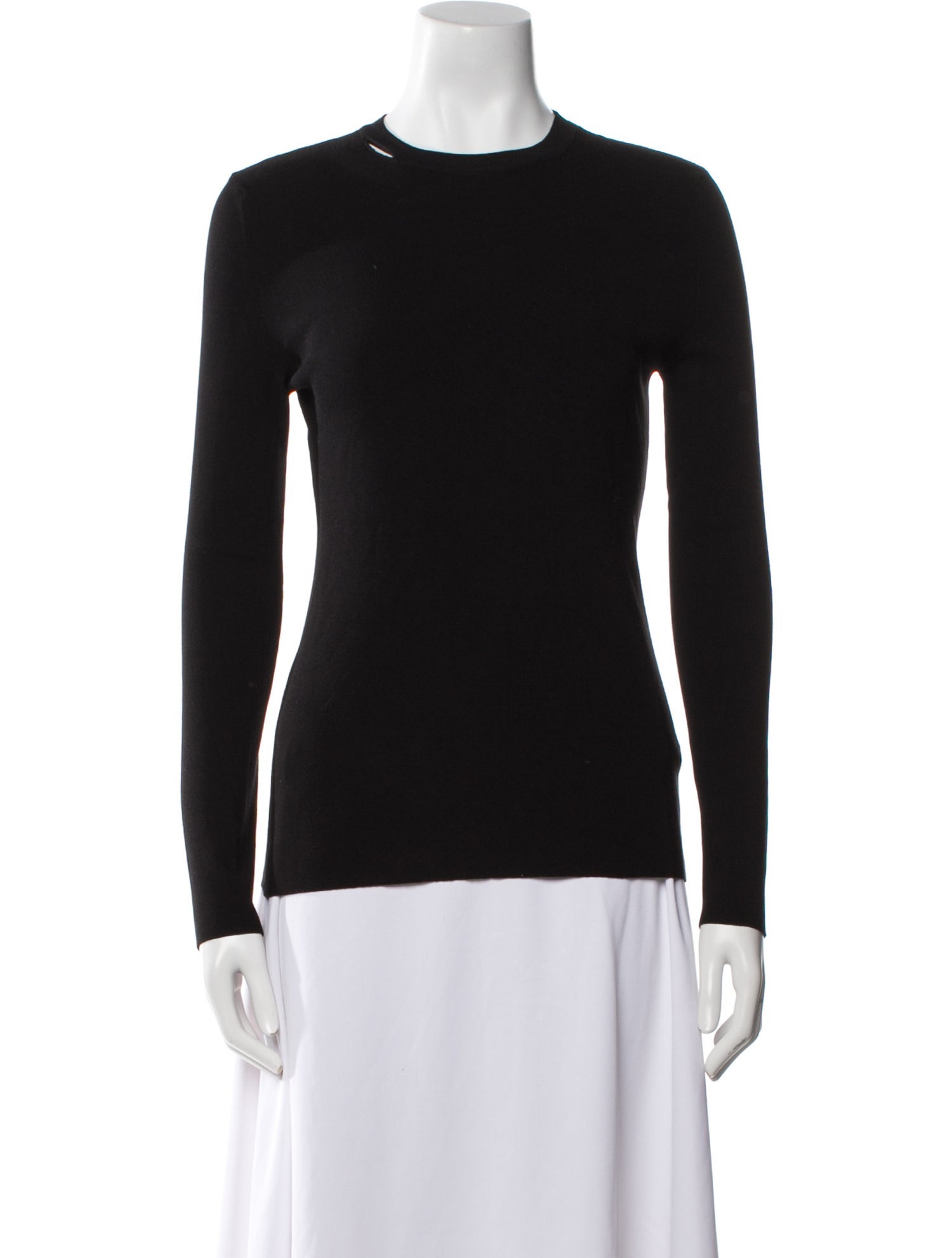 The Row Crew Neck Long Sleeve Top