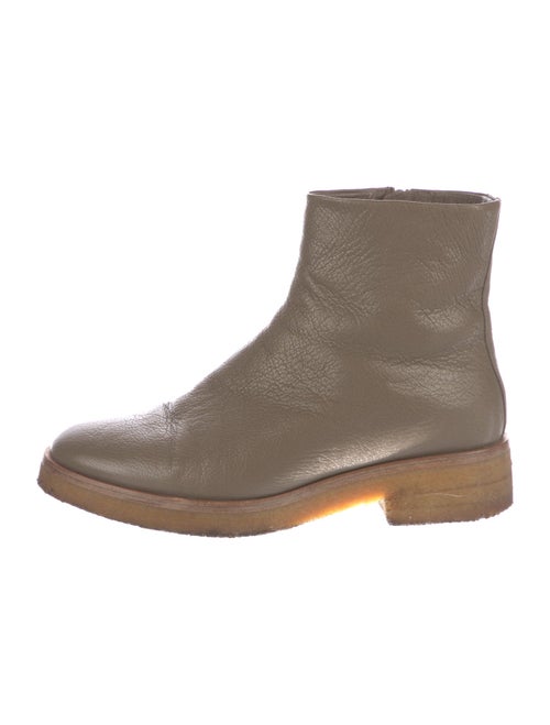 The Row Leather Chelsea Boots