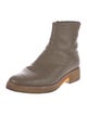 The Row Leather Chelsea Boots