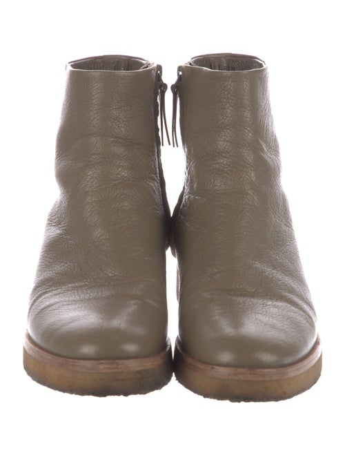 The Row Leather Chelsea Boots