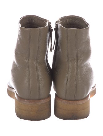 The Row Leather Chelsea Boots