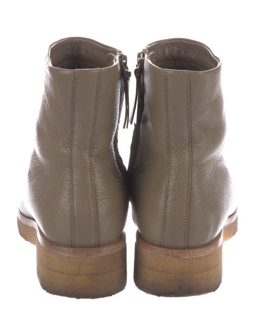 The Row Leather Chelsea Boots