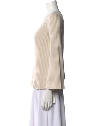 The Row Cashmere Scoop Neck Sweater
