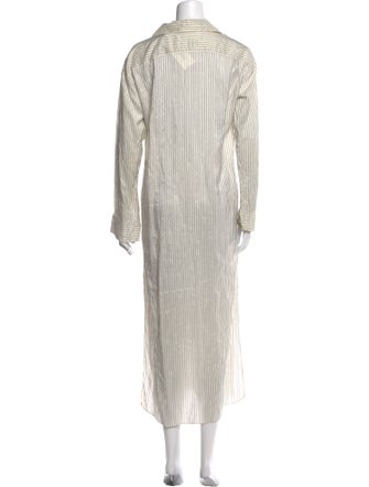 The Row Silk Long Dress