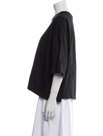 The Row Crew Neck Long Sleeve T-Shirt