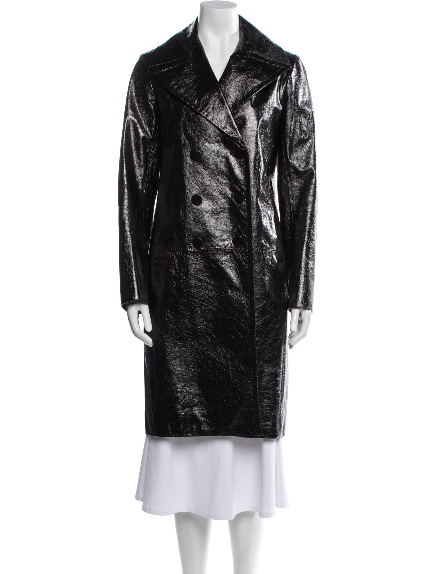 The Row Roza Leather Coat w/ Tags