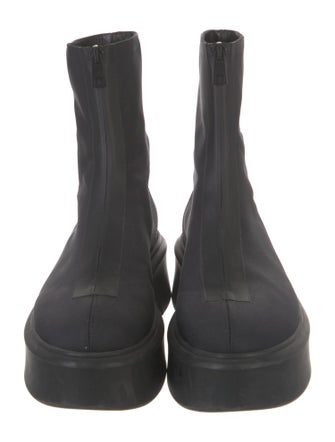 The Row Zipped I Nylon Combat Boots