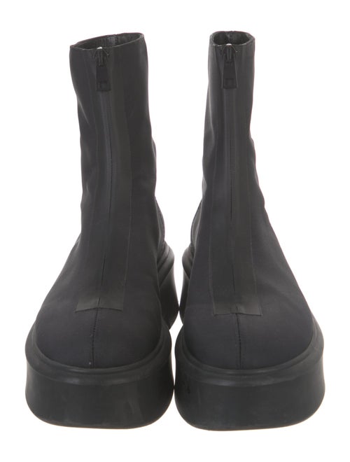 The Row Zipped I Nylon Combat Boots