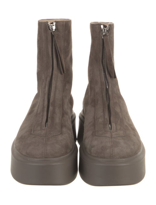The Row 30MM Zipped Suede Boots