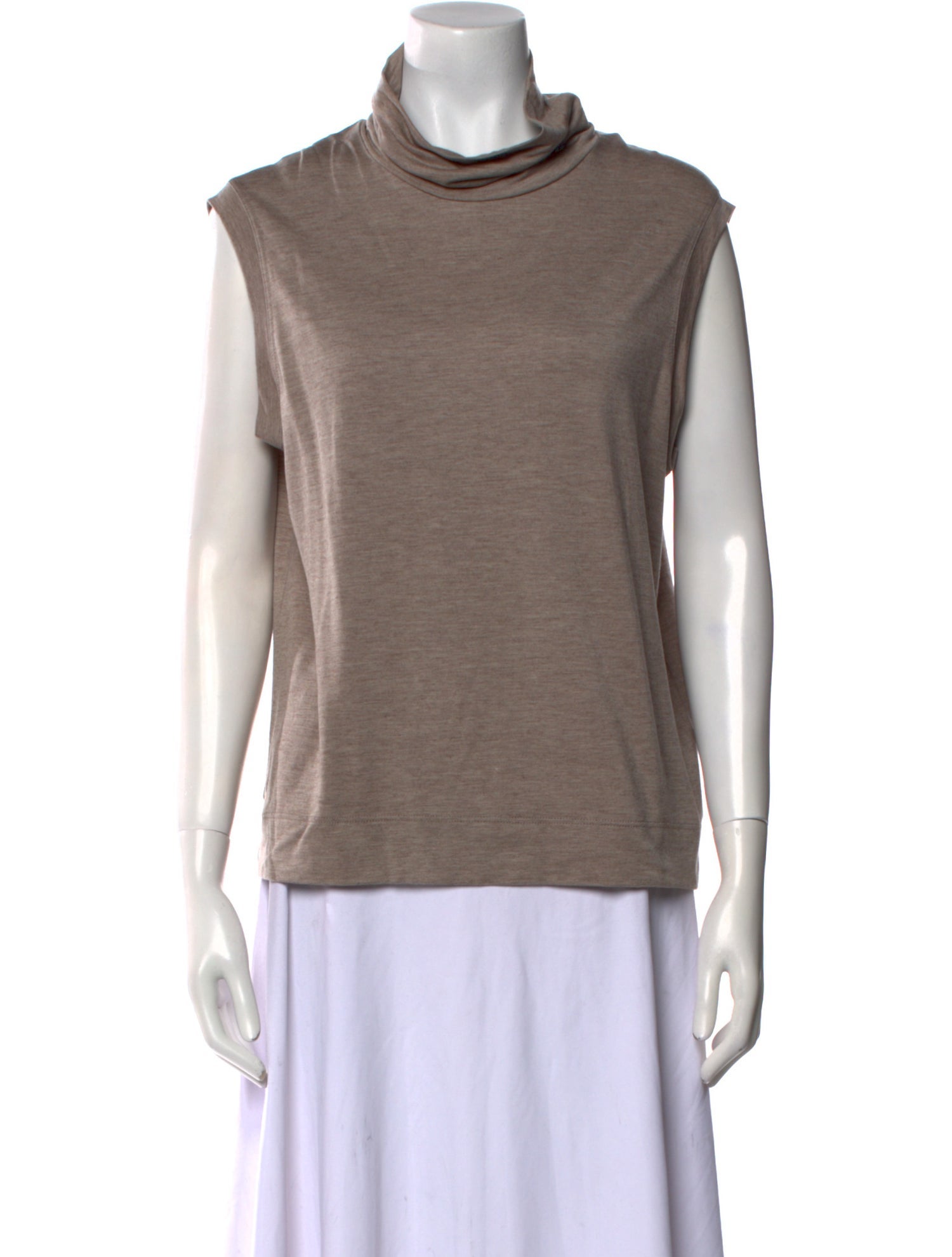 The Row Cowl Neck Sleeveless Top
