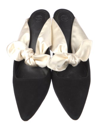 The Row Coco Suede Mules